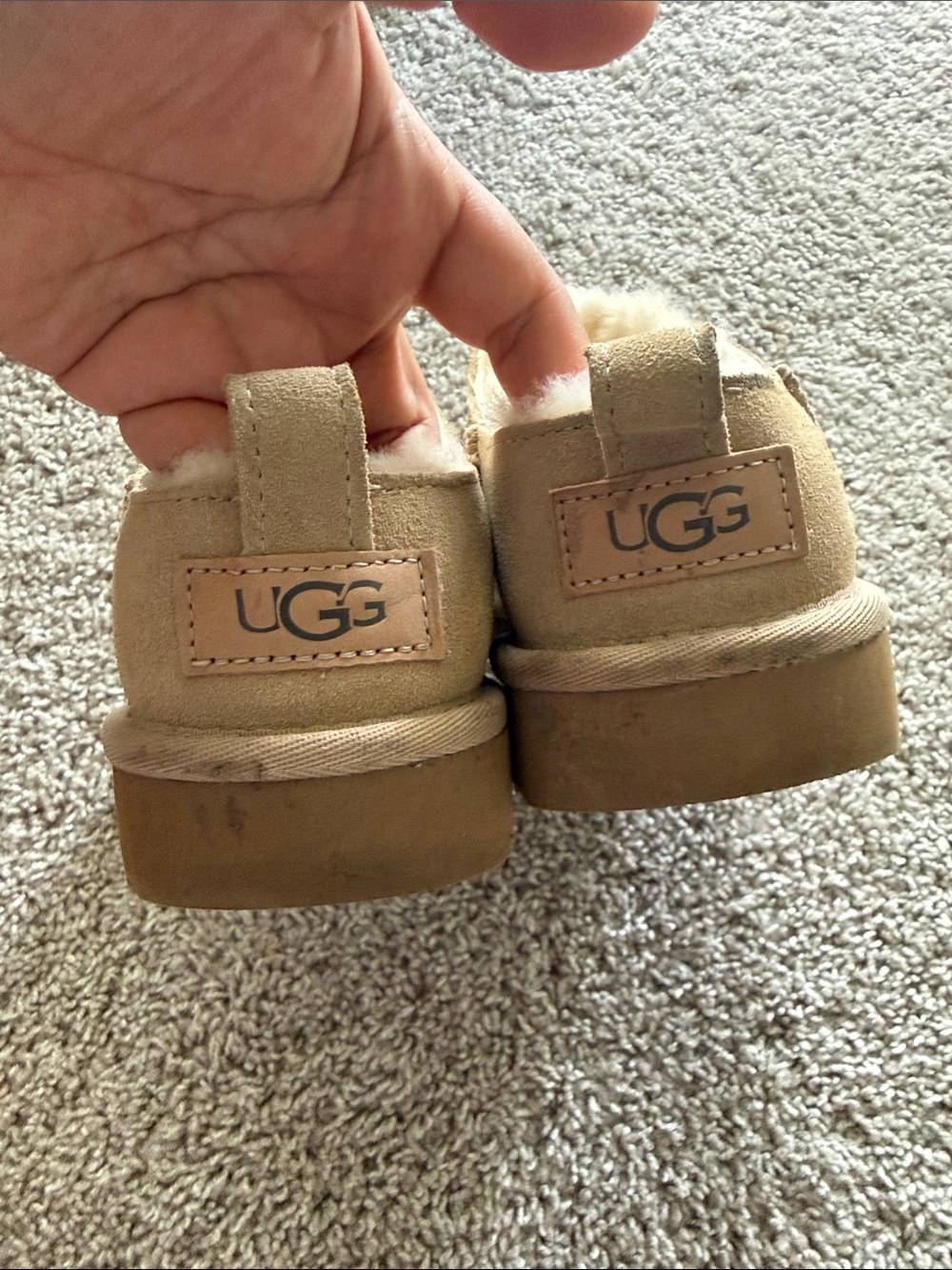 Classic Micro Boots in color Sand - Picture 6 of 10